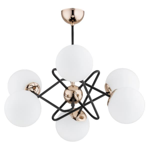 Люстра Alfa VIRGINIA GOLD WHITE 63104