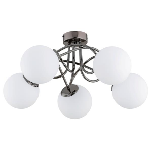Люстра Alfa BANKO BLACK CHROM 63202