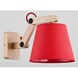 Бра Alfa JOGA RED 22240