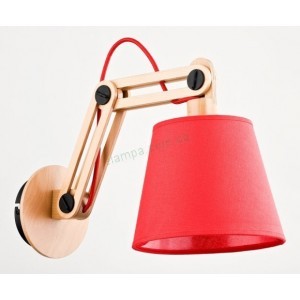 Бра Alfa JOGA RED 22890