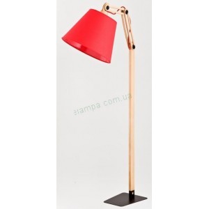 Торшер Alfa JOGA RED 22899