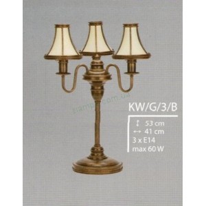 Настольная лампа Kemar Kwinero KW/G/3/B