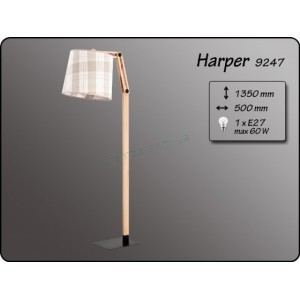 Торшер Alfa Harper 9247