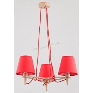 Люстра Alfa ŁUCJA RED 22273
