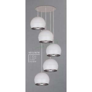 Люстра Kemar Napo NP/5/W/W