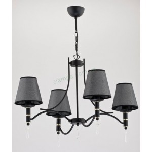 Люстра Alfa ABIL BLACK SILVER 22964