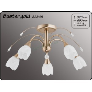 Люстра Alfa Baster Gold 22805