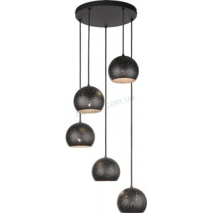 TK Lighting BRILLO BLACK 2307