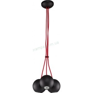 Подвесной светильник Nowodvorski Bubble Black - Red 6147