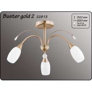 Люстра Alfa Baster Gold II 22813