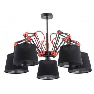 Люстра Alfa Anakin Black 22685