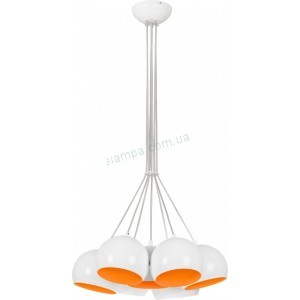 Подвесной светильник Nowodvorski Ball White - Orange Fluo 6582