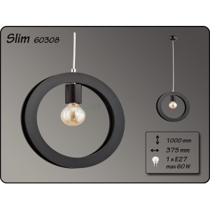Подвесной светильник Alfa SLIM VENGE 60308