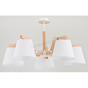 Люстра Alfa JOGA WHITE R 23975