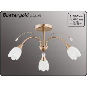 Люстра Alfa Baster Gold 22803
