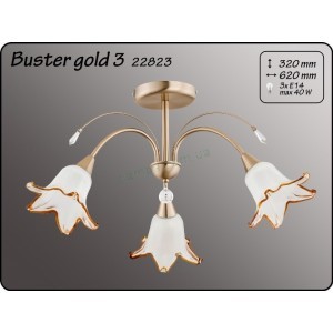 Люстра Alfa BASTER GOLD III 22823