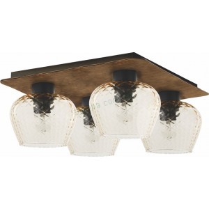Люстра TK Lighting MADERA BROWN 2267