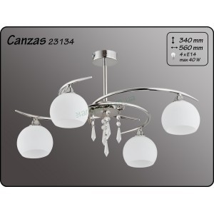 Люстра Alfa CANZAS 23134