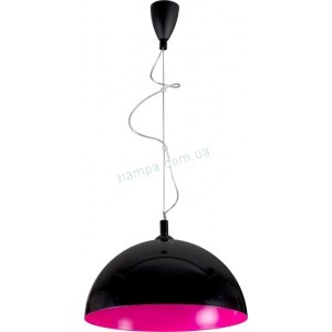 Подвесной светильник Nowodvorski Hemisphere Black - Pink Fluo L 5767