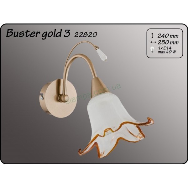 Бра Alfa BASTER GOLD III 22820