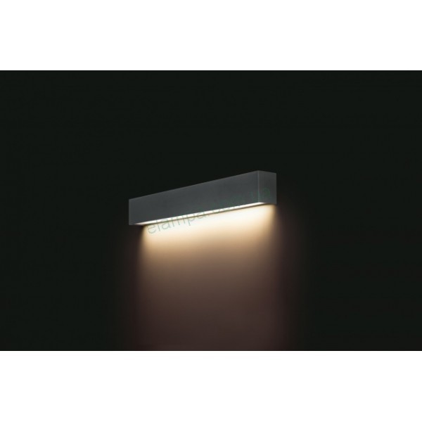 Настенный светильник Nowodvorski Straight Wall Graphite S 6351