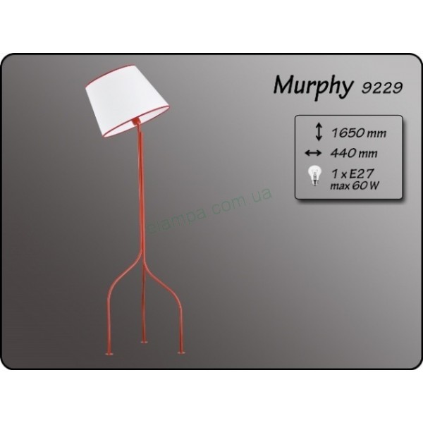 Торшер Alfa Murphy 9229