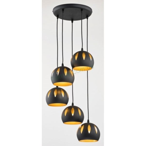 Люстра TK Lighting YODA BLACK DROP 1680