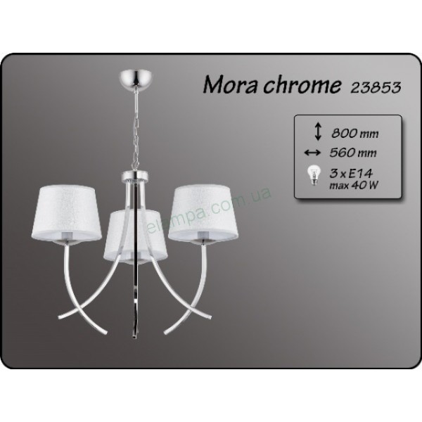 Люстра Alfa Mora Chrome AB 23853