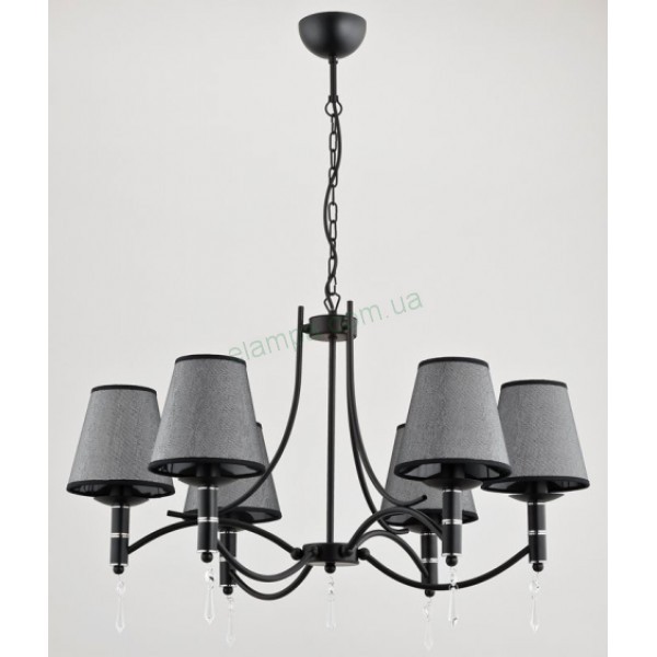 Люстра Alfa ABIL BLACK SILVER 22966