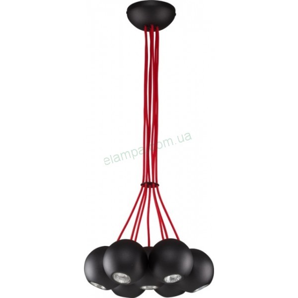 Подвесной светильник Nowodvorski Bubble Black - Red 6148
