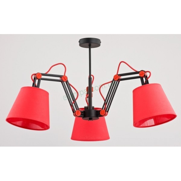 Люстра Alfa ANAKIN RED 22573