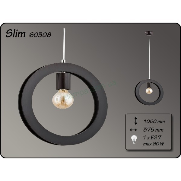 Подвесной светильник Alfa SLIM VENGE 60308