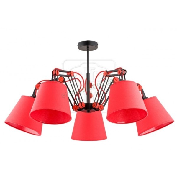 Люстра Alfa ANAKIN RED 22575