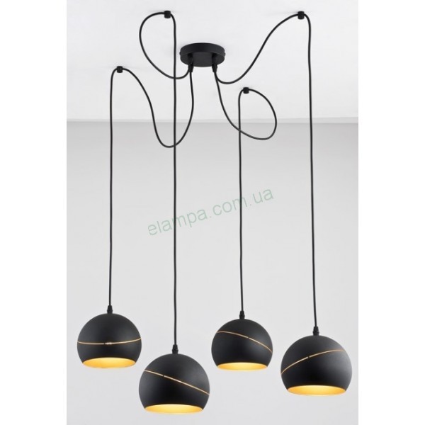 Люстра TK Lighting YODA BLACK ORBIT 2221