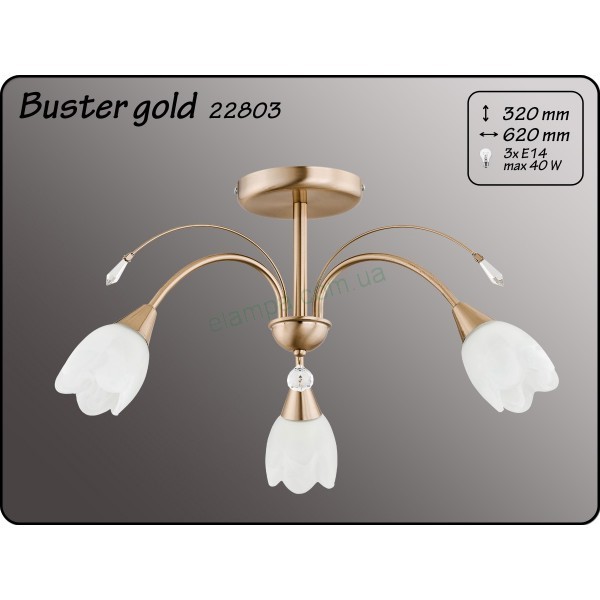 Люстра Alfa Baster Gold 22803