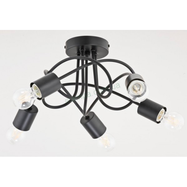 Люстра Alfa Tico Black 24095