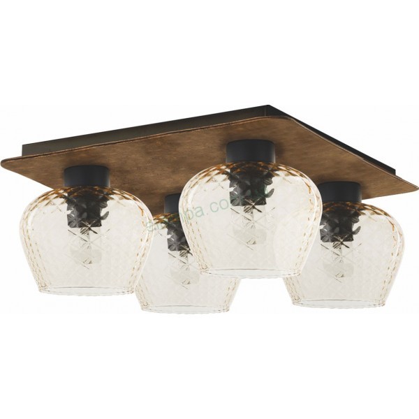 Люстра TK Lighting MADERA BROWN 2267